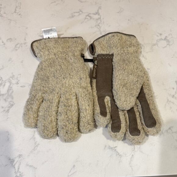 Columbia Women's Helvetia II Sherpa Gloves Touchscreen-compatible size L - Picture 1 of 5